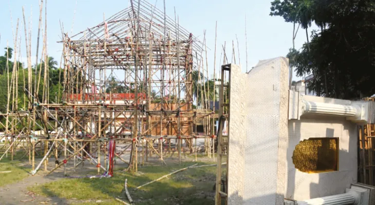 শিশুশ্রম বন্ধের বার্তা থেকে ইন্দোনেশিয়ার বৌদ্ধ মন্দির, বারাসতে জমজমাট থিম যুদ্ধ