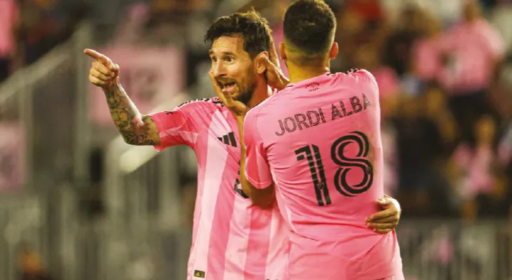 জোড়া গোল মেসির, জিতল ইন্তার মায়ামি