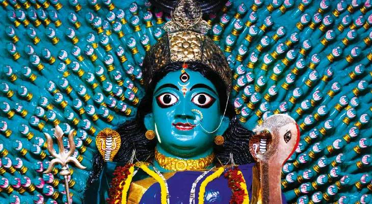 শিবপুরের হাজার হাত কালী, ভক্ত ছড়িয়ে দক্ষিণ ভারতেও