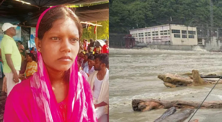 বন্যার জলের তোড়ে ভেসে যায় দু’মাসের মেয়ে, সন্তান হারিয়ে বাকরুদ্ধ আলিশা