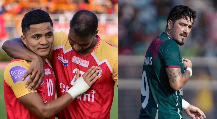 আইএফএ শিল্ড ফাইনাল: মোহন বাগান ১- ইস্ট বেঙ্গল ১ (হাফ টাইম)