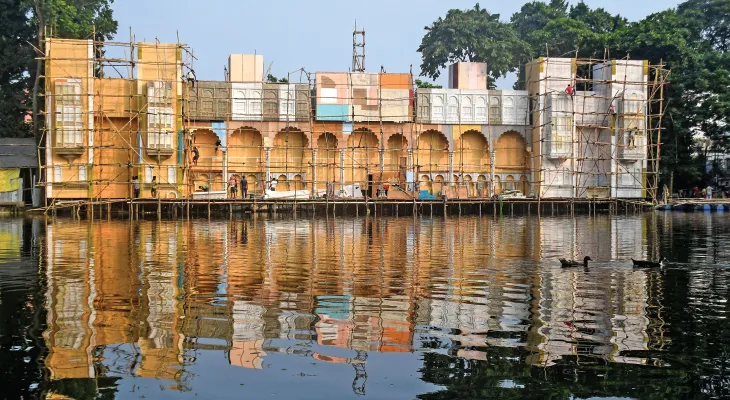 মধ্যমগ্রামের কালীপুজোয় রকমারি লোকশিল্প, বারাসতে মুক্তির সন্ধান
