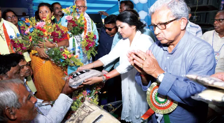এসআ‌ইআর নিয়ে বিজেপি ভয় দেখানোর কে? বিজয়া সম্মিলনিতে প্রশ্ন তুললেন মানস