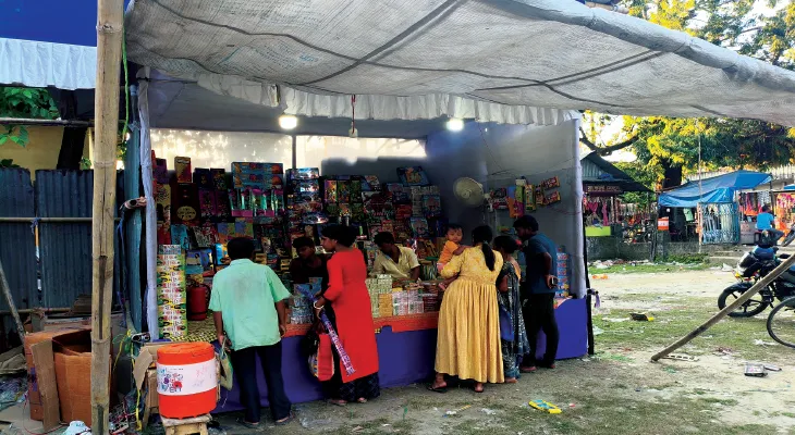 বাজির বাজার কাঁপাচ্ছে সেলফি ফ্লাশ, সান ফ্লাওয়ার