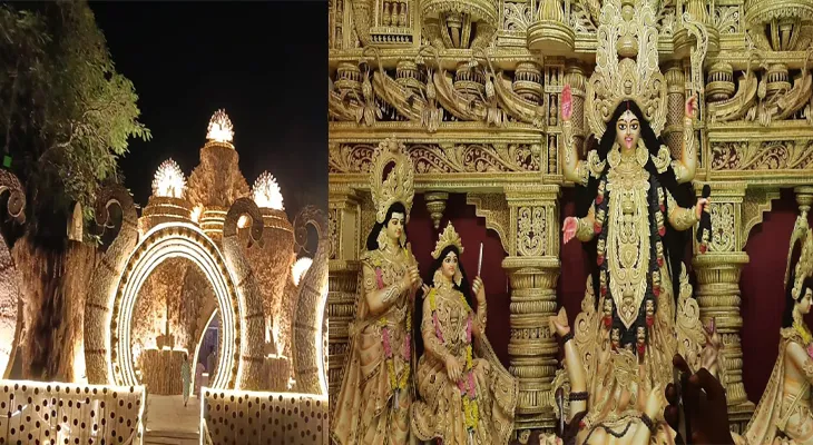 ধূপগুড়িতে ইসকন মন্দির, জলপাইগুড়িতে রামেশ্বরম মন্দিরের সঙ্গে টক্কর দিচ্ছে রাজস্থানের শিসমহল, কালীপুজো ঘিরে জমজমাট উত্তরবঙ্গ