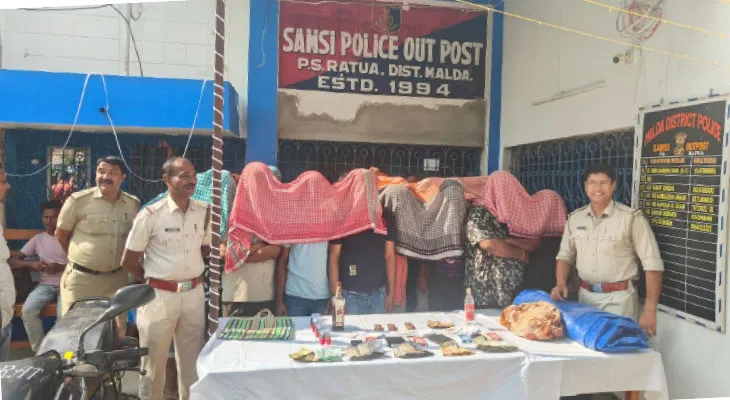 জুয়ার আসর বন্ধ করতে তত্পর পুলিশ, দু’দিনে চাঁচল মহকুমায় গ্রেফতার ১৭৭