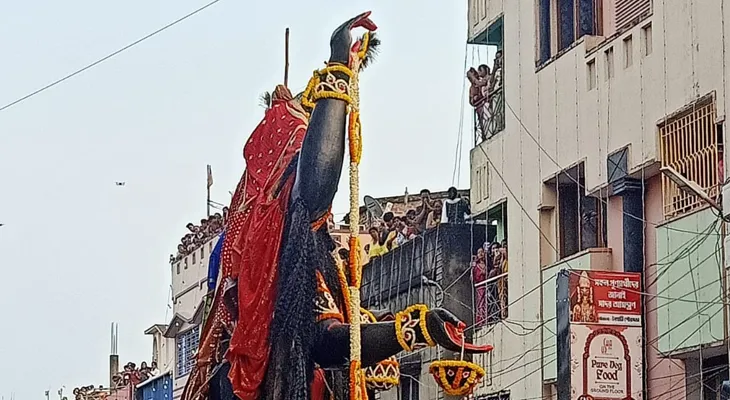 বড়োমার নিরঞ্জন শুরু হল