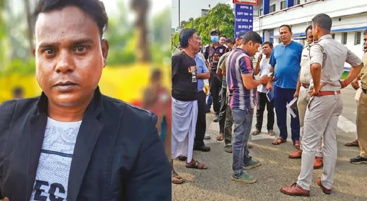 ঠান্ডা পানীয়ের কারখানার বাথরুমে উদ্ধার গাড়ি চালকের মৃতদেহ, রহস্য