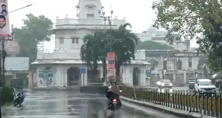 মধ্যপ্রদেশের উজ্জয়িনীতে ভারী বৃষ্টি