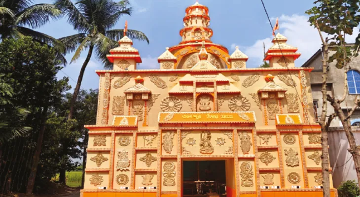 জগদ্ধাত্রী পুজোয় তালপুর গ্রাম যেন মিনি চন্দননগর