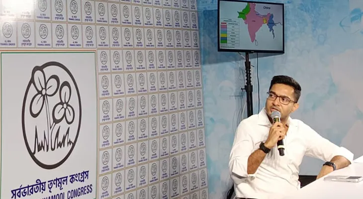 ২০২৬ সালে তৃণমূলের আসন বাড়়বে, চ্যালেঞ্জ অভিষেকের
