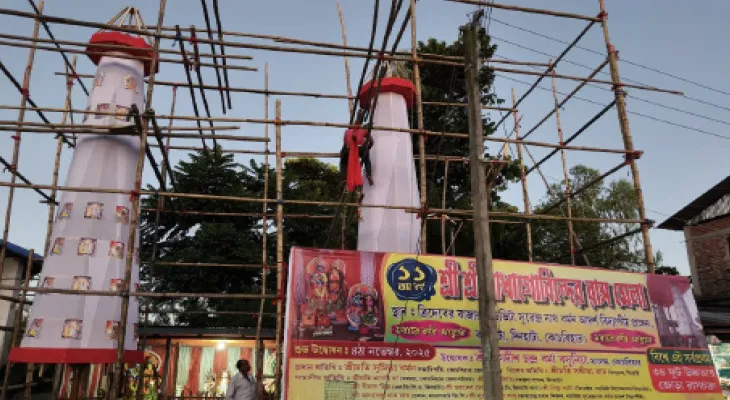 আজ মাতালহাটের ত্রিদেবের বাজারে রাসমেলার উদ্বোধন