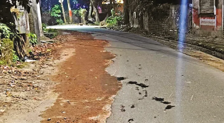 বারুইপুরে অধিকাংশ রাস্তা বেহাল, ক্ষোভ নাগরিকদের