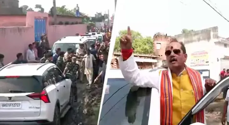 কনভয়ে হামলাকারীদের বুকের উপর দিয়ে বুলডোজার চালাব: বিহারের উপ মুখ্যমন্ত্রী