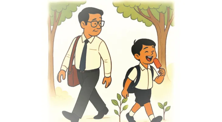 শৈশবের স্টেশনে স্মৃতির রেল