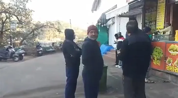 রাজস্থানের মাউন্ট আবুতে আজ, সোমবার সর্বনিম্ন তাপমাত্রা ৪ ডিগ্রি সেলসিয়াস
