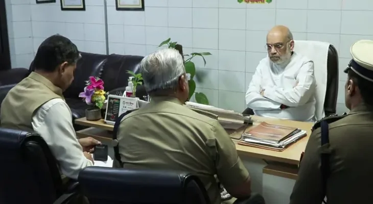 দিল্লির পুলিশ কমিশনার সহ পদস্থ আধিকারিকদের সঙ্গে বৈঠক কেন্দ্রীয় স্বরাষ্ট্রমন্ত্রীর