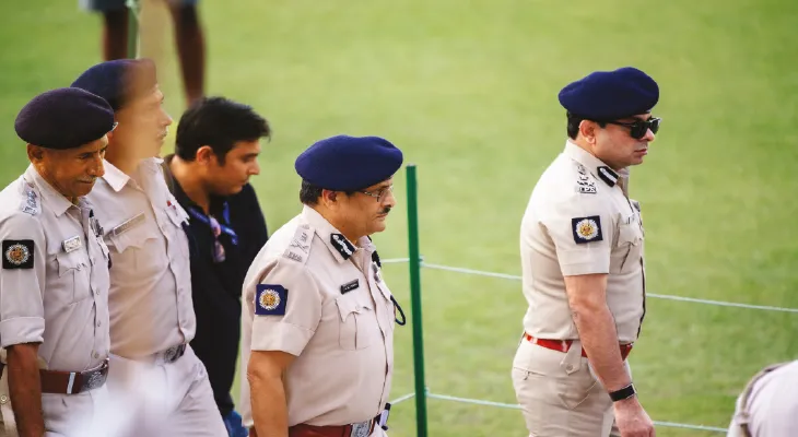 নিরাপত্তা খতিয়ে দেখলেন নগরপাল