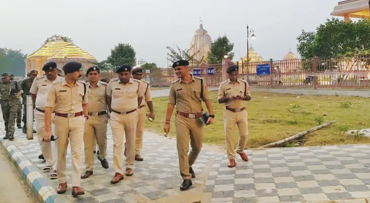 অত্যাধুনিক আগ্নেয়াস্ত্র নিয়ে তৈরি ক্যুইক রেসপন্স টিম, নিরাপত্তার বজ্র আঁটুনি দীঘার জগন্নাথ মন্দিরে