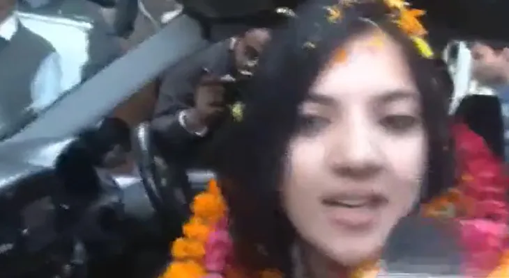 জম্মু ও কাশ্মীরের নাগরোটা বিধানসভার উপনির্বাচনে ২৪ হাজার ৬৪৭ ভোটে জয়ী বিজেপি প্রার্থী দিব্যানী রানা