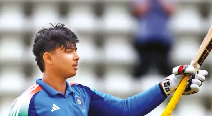 বৈভবের বিধ্বংসী শতরান