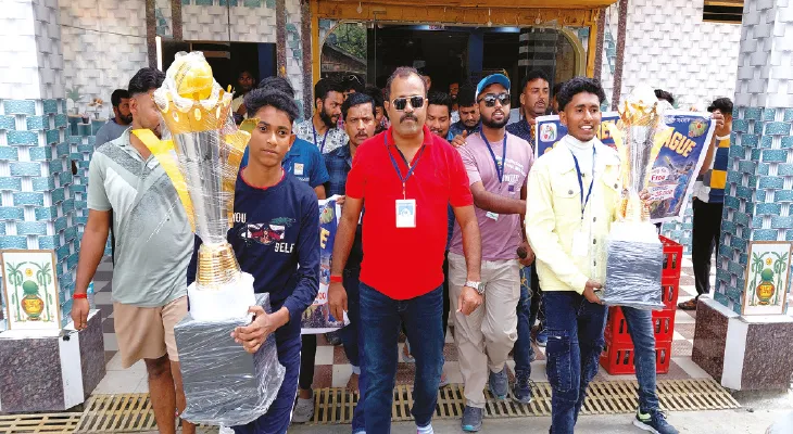 আইপিএলের ধাঁচে ১০ জানুয়ারি থেকে শুরু গৌড় প্রিমিয়ার লিগ