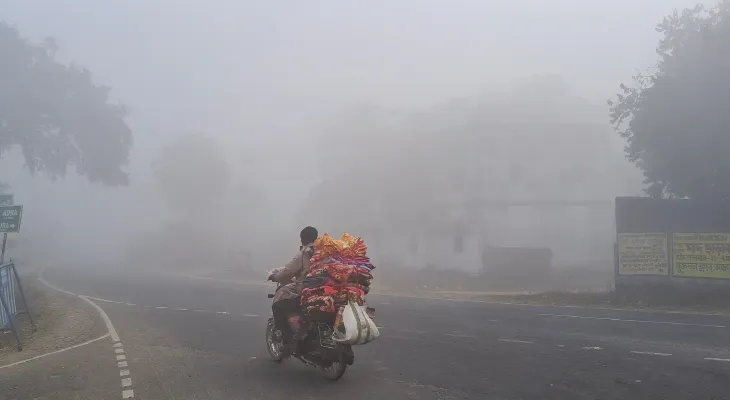 শহরের পারদ ঊর্ধ্বমুখী, তাপমাত্রা বেড়ে ১৬ ডিগ্রির ঘরে