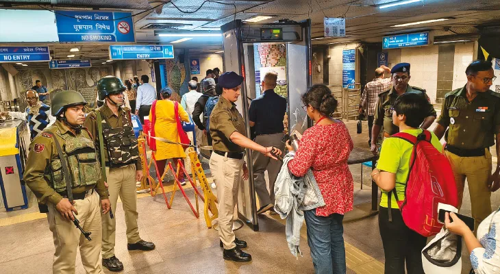 রাজধানীতে গাড়ি বিস্ফোরণ কাণ্ডের জের, কলকাতা মেট্রোর নিরাপত্তায় আরপিএফের স্পেশাল ফোর্স