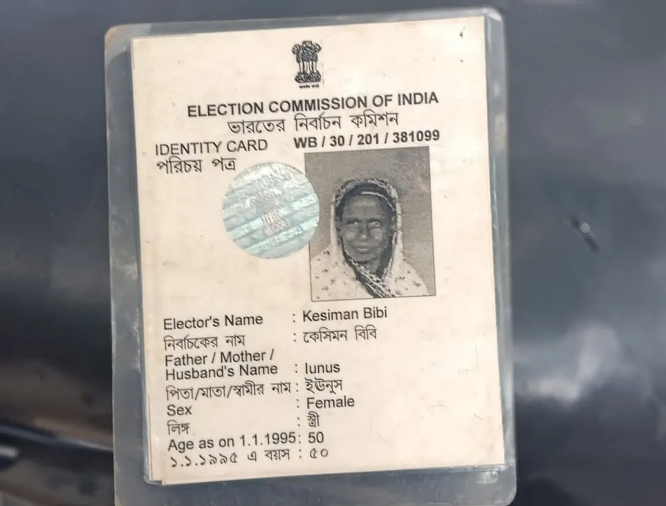 এসআইআর আতঙ্কে কোলাঘাটে এক বৃদ্ধার মৃত্যু