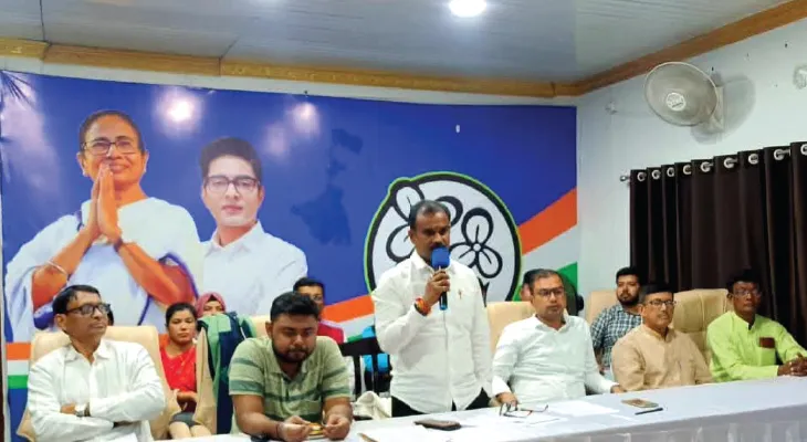 কোচবিহার উত্তর বিধানসভার ১৩টি অঞ্চল নিয়ে শাসকদলের দু’দিন ব্যাপী বৈঠক শুরু