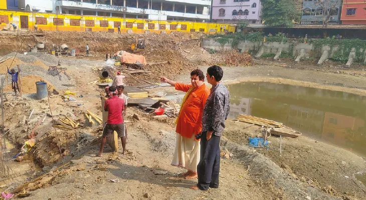 তারাপীঠে শুরু জীবিতকুণ্ডের সংস্কার