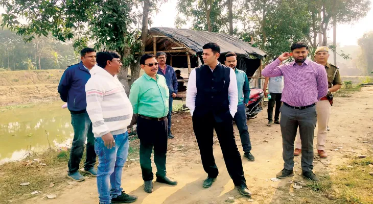 বন্যা পরিস্থিতি মোকাবিলার জন্য আগাম প্রস্তুতি, পরিদর্শন সারলেন জেলাশাসক