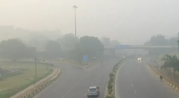 দিল্লি এইমসের কাছে বিষাক্ত কুয়াশা, একিউআই ৪৮৪, ক্যাটাগরি ‘গুরুতর’
