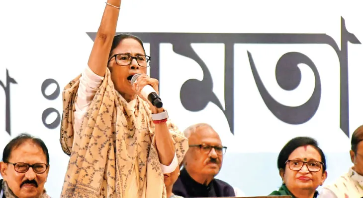বিজেপিকে বাংলায় জিরো করে দেব, হুংকার মমতার