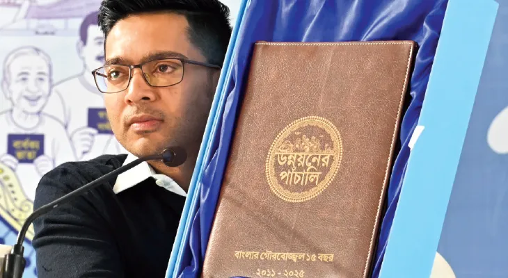 ভোট-দামামা অভিষেকের, ঘোষণা জোড়া কর্মসূচির