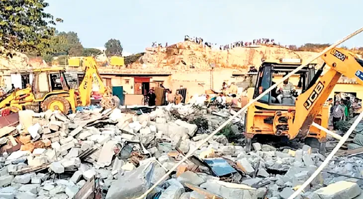 Bulldozer' in Congress-ruled Karnataka, 400 Muslim families displaced