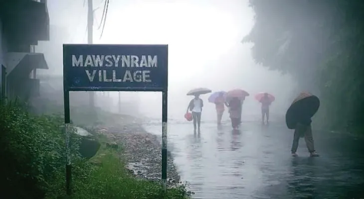 মৌসিনরামে বৃষ্টিপাত কমে যাওয়ার জন্য বায়ুদূষণকেই কাঠগড়ায় তুলল গবেষণা