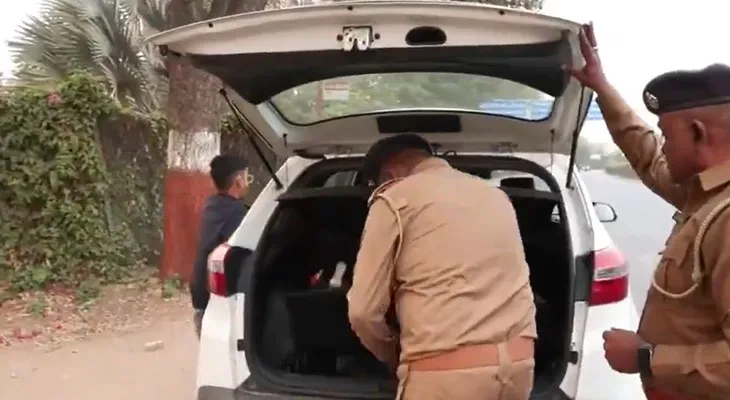 নিউ ইয়ারের আগে গুজরাতের গান্ধীনগরে কড়া নিরাপত্তা, চলছে নাকা চেকিং