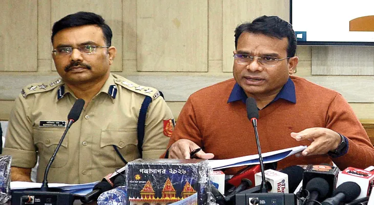 আসন্ন গঙ্গাসাগর মেলার আকর্ষণ দীঘার জগন্নাথ ও মহাকাল মন্দির