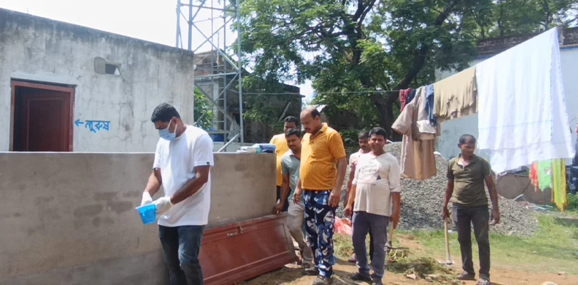 বীরভূম জেলা পুলিশের স্বচ্ছতা অভিযানের অংশ হিসেবে কীর্ণাহার থানায় পালন করা হল পরিচ্ছন্নতা কর্মসূচি