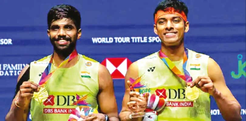 সিঙ্গাপুর ওপেন খেতাব জিতলেন সাত্ত্বিক-চিরাগ