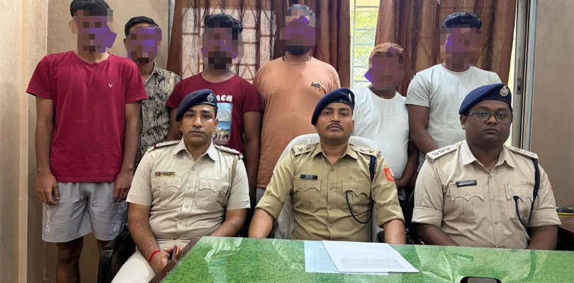 গতকাল নৈহাটিতে কল্যাণী এক্সপ্রেস সংলগ্ন নির্মীয়মান হোটেলের গুলি চালানোর ঘটনায় গ্রেপ্তার ৬