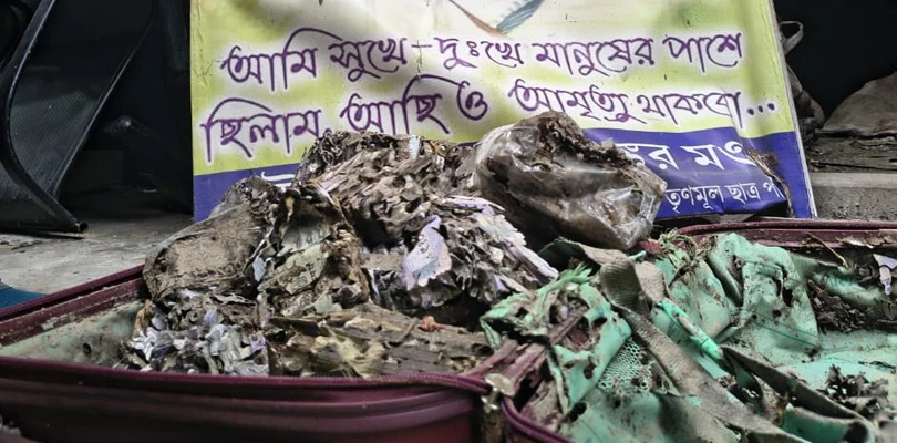 সুরেন্দ্রনাথ কলেজের ইউনিয়ন রুমে টাকার পাহাড়, আলমারি থেকে উদ্ধার বিপুল উইয়ে খাওয়া টাকা