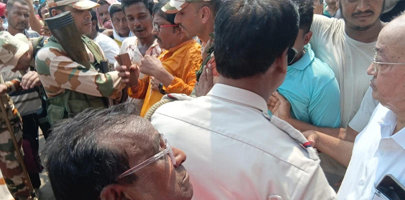 কাটোয়ায় প্রাক্তন তৃণমূল বিধায়ককে আটক করল পুলিশ