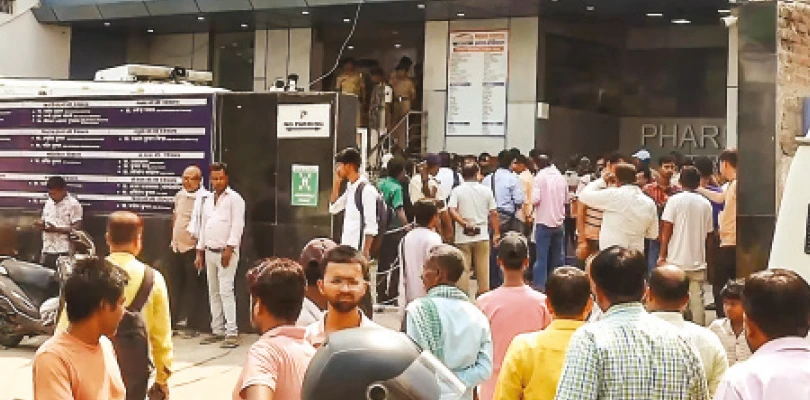 বিহারে বেসরকারি হাসপাতালে ভয়াবহ অগ্নিকাণ্ড, মৃত ৫ রোগী