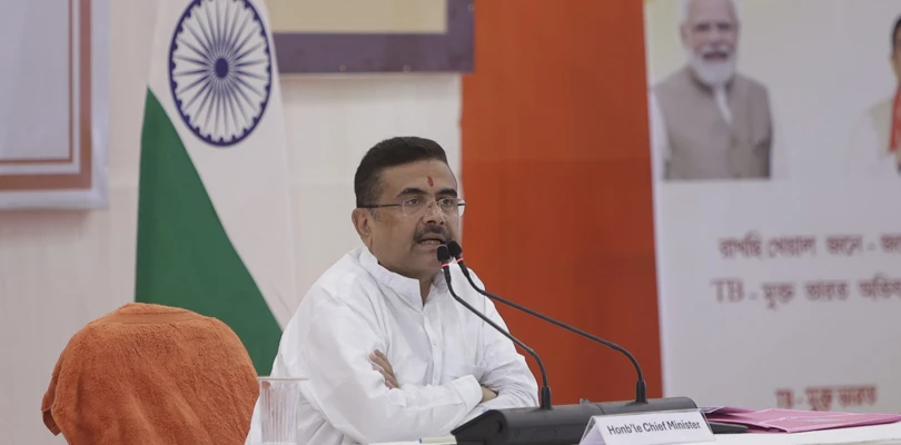 আজ নবান্নে টিবি মুক্ত ভারত অভিযানের পর্যালোচনা বৈঠকে মুখ্যমন্ত্রী শুভেন্দু অধিকারী