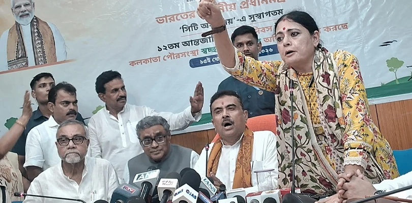 কলকাতায় স্বচ্ছতা পরিচ্ছন্নতা প্রয়োজন :শুভেন্দু