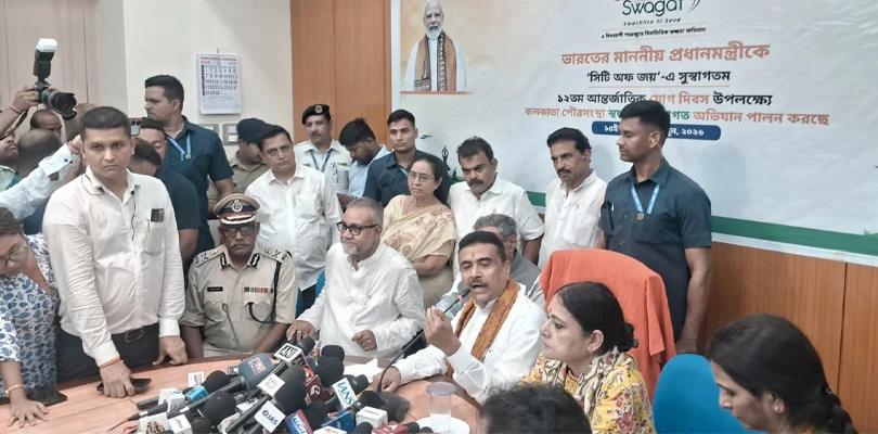 পুরসভার কাজ কোনোভাবেই বন্ধ রাখা যায় না :শুভেন্দু