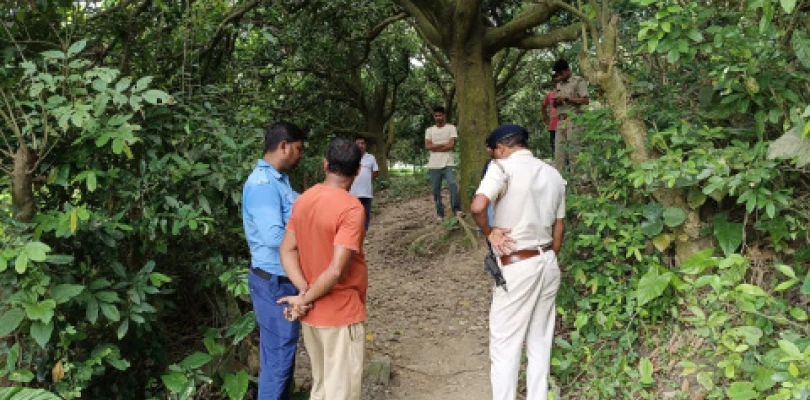 বাগানে আম কুড়াতে গিয়ে বোমা ফেটে জখম ৩ বালক