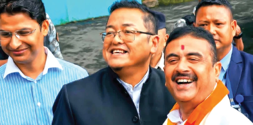 পাহাড়ের প্রথম সভা, কল্পতরু শুভেন্দু
